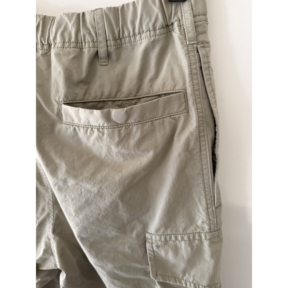 Uniqlo Pants Womens Small Green High Rise Wide Leg Cargo Jogger Utility Y2K - Picture 7 of 14